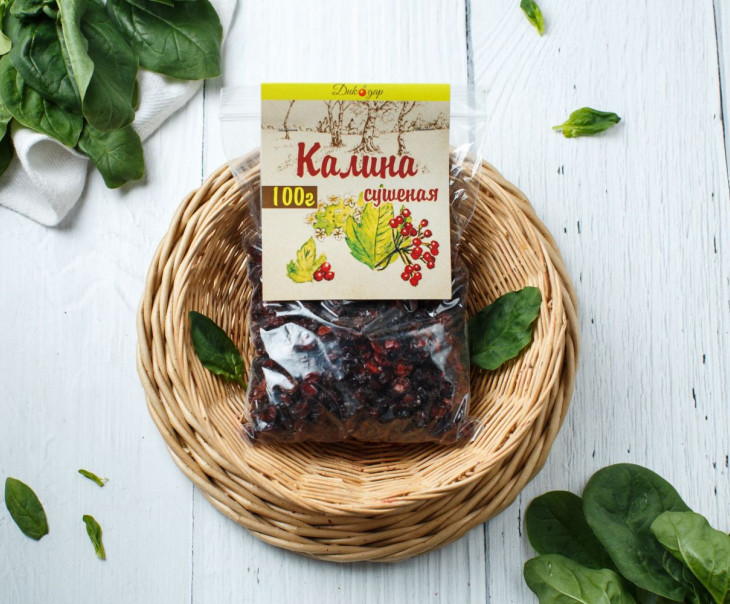 Калина сушеная