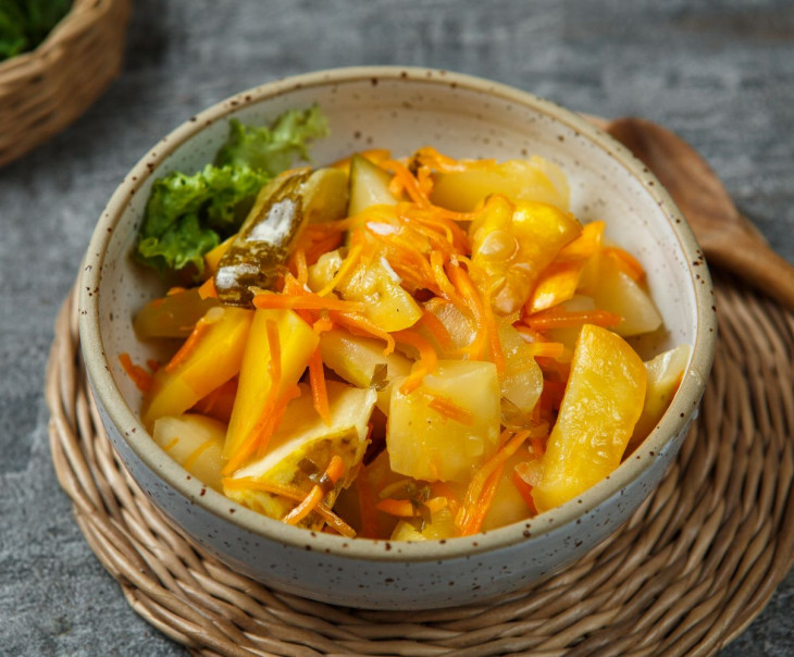 Патиссоны маринованные